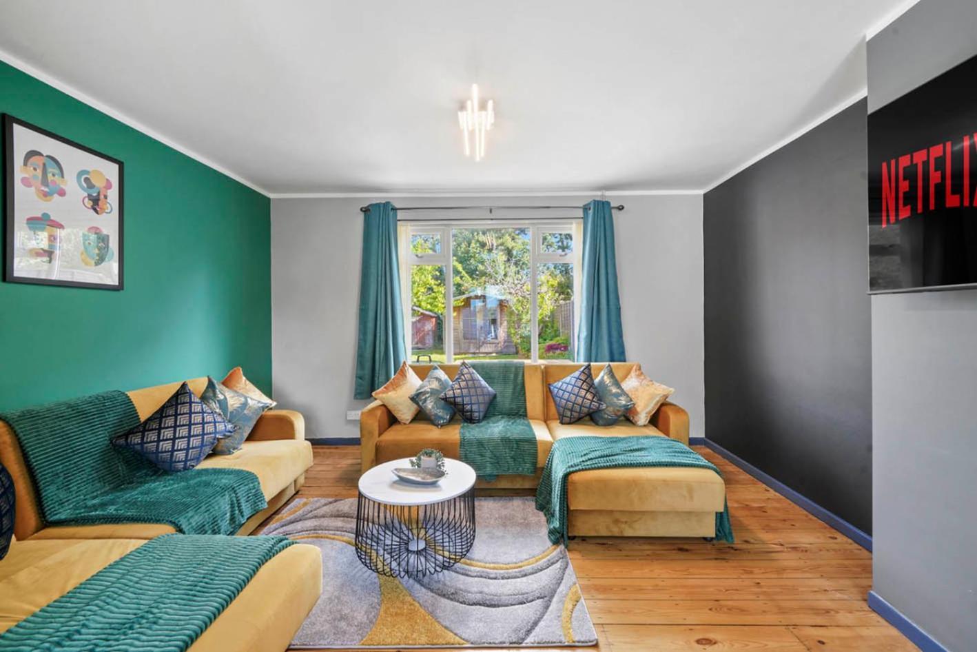 Feriehus Spacious Luxury Garden House Free Parking Bristol